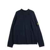 Stone Island 5100023 MOCKNECK SWEATER, Dark Navy