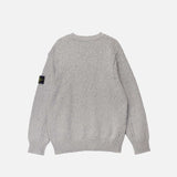 Stone Island 5100025 CREWNECK KNIT, Pearl Grey