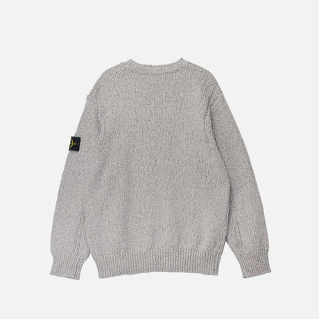 Stone Island 5100025 CREWNECK KNIT, Pearl Grey