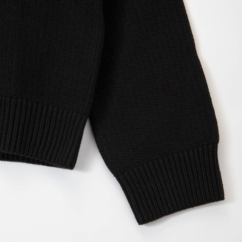 Stone Island 5100048 TURTLE NECK SWEATER, Black