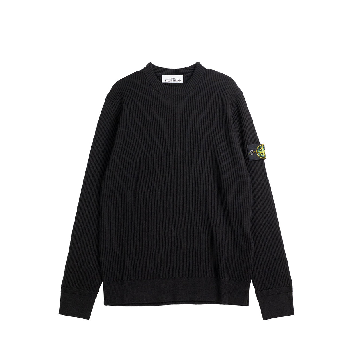 Stone Island 5100053 CREWNECK SWEATER, Black