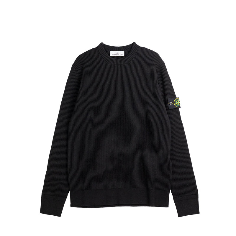 Stone Island 5100053 CREWNECK SWEATER, Black