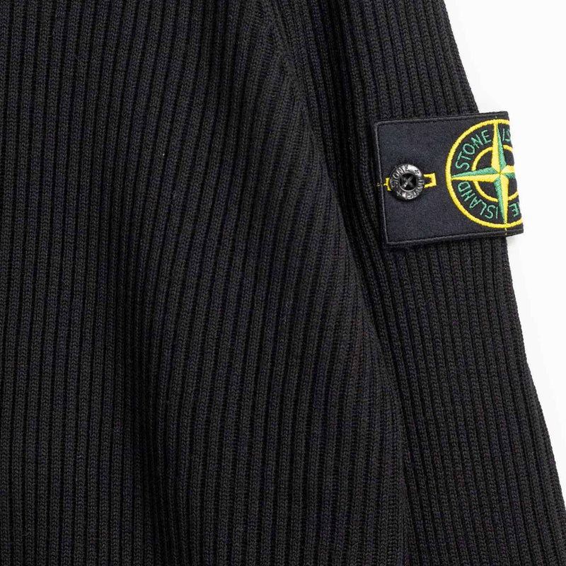 Stone Island 5100053 CREWNECK SWEATER, Black