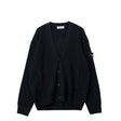Black cardigan on a white background. 