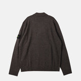 Stone Island LIGHT RWS GEELONG WOOL POLO, Melange Lead