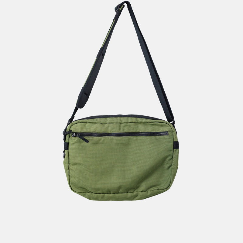 Stone Island NYLON PANAMA CROSS BODY BAG, Military Green