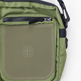 Stone Island NYLON PANAMA CROSS BODY BAG, Military Green