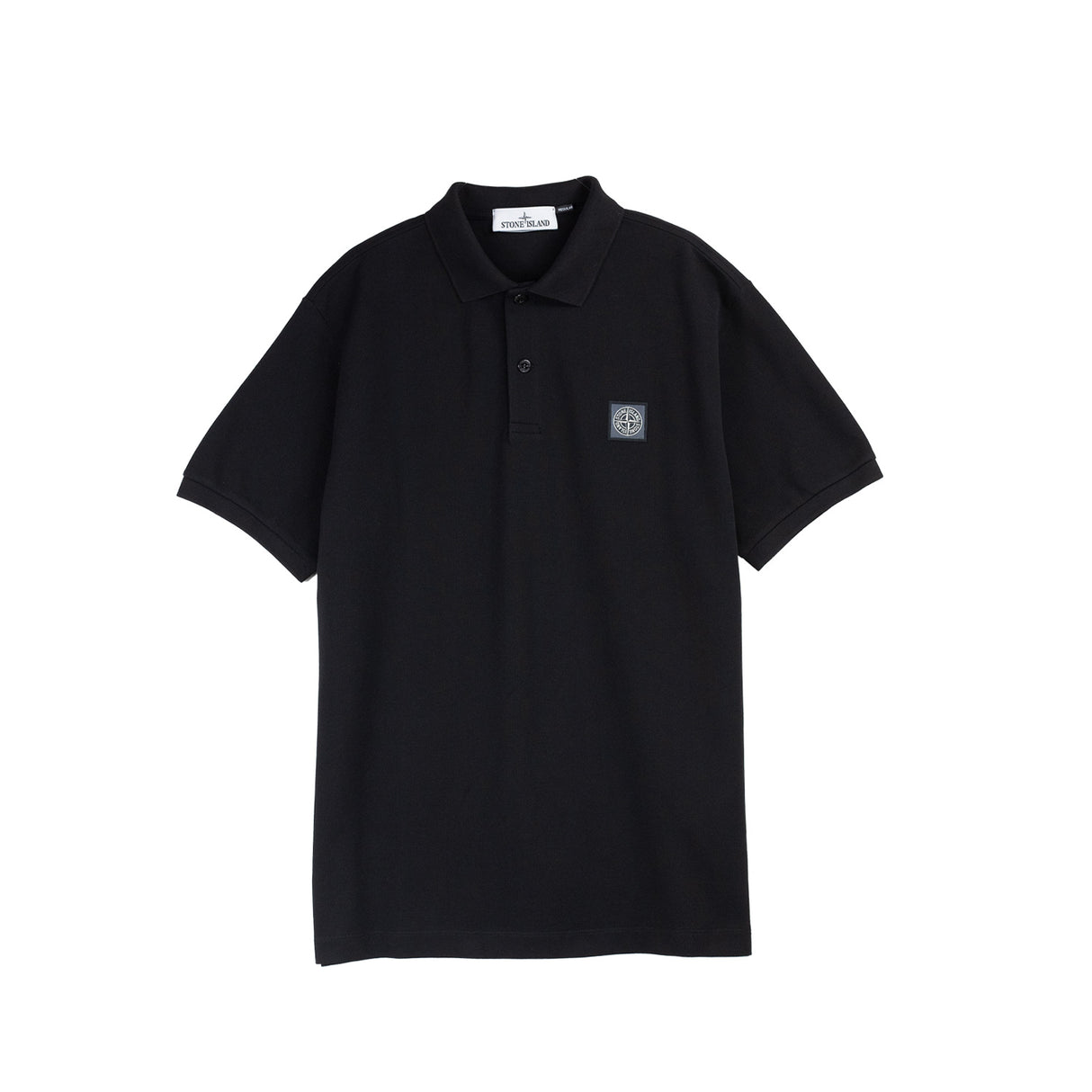 Stone Island 220002R S/S POLO SHIRT, Black