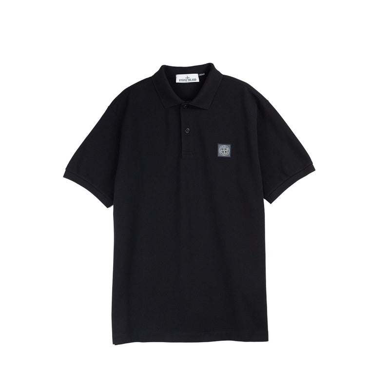 Stone Island 220002R S/S POLO SHIRT, Black