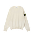 Ivory sweater on a white background