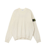 Ivory sweater on a white background