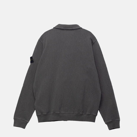 Stone Island 6100033 ZIP UP CARDIGAN, Charcoal