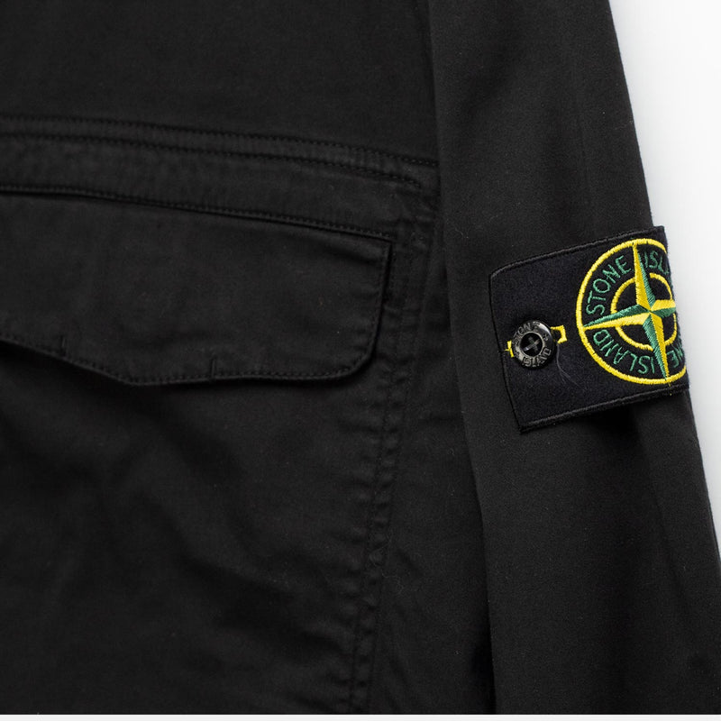 Stone Island 1200015 OVERSHIRT, Black