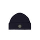 Stone Island N100002 RIBBED KNIT BEANIE, Dark Navy