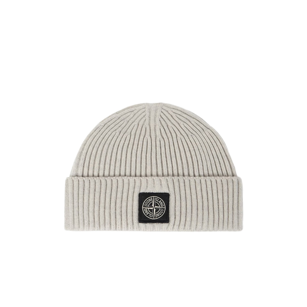 Stone Island N100002 RIBBED KNIT BEANIE, Sand Melange