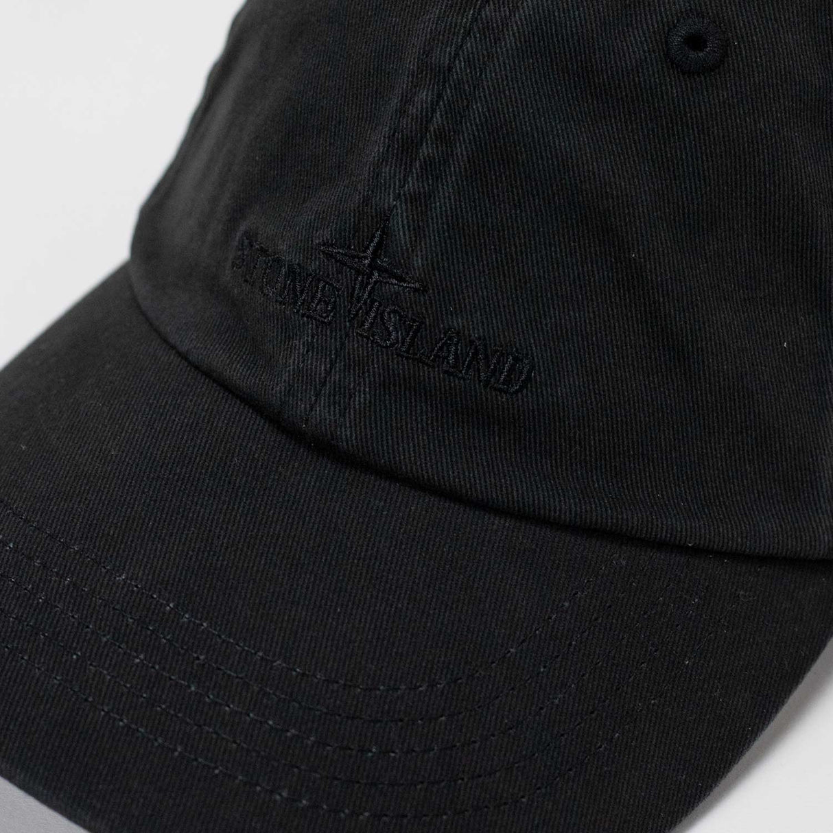 Stone Island 9100002 BASEBALL CAP, Black