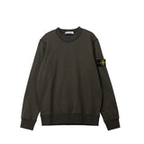 Green sweatshirt on a white background