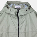 Stone Island 4100004 MEMBRANE 3L TC SHORT PARKA ARMY, Sage Green