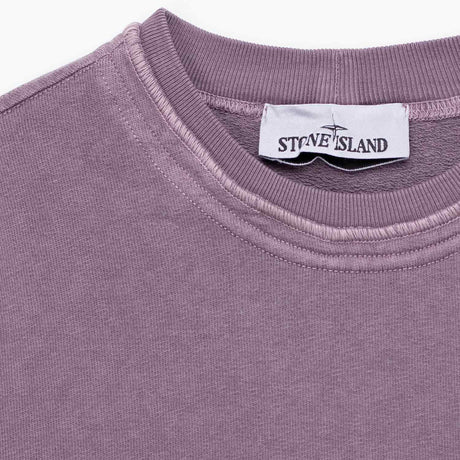Stone Island 6100034 SWEATSHIRT, Purple Grey