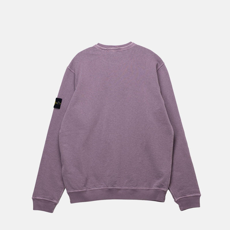 Stone Island 6100034 SWEATSHIRT, Purple Grey