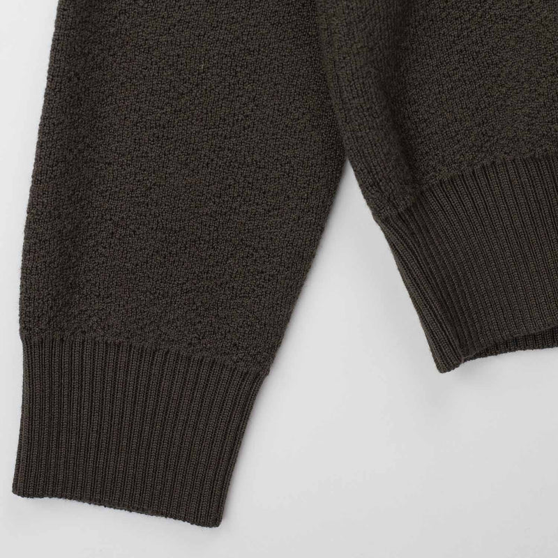 Stone Island  5100011 WOOL CREWNECK JUMPER, Coal Grey