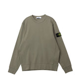 Green sweatshirt on a white background