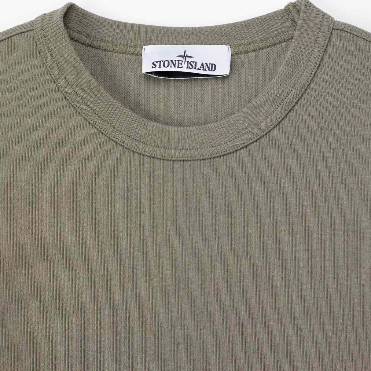 Stone Island 6100017 REGULAR-FIT CREWNECK SWEATSHIRT, Military Green