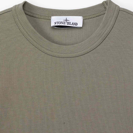 Stone Island 6100017 REGULAR-FIT CREWNECK SWEATSHIRT, Military Green
