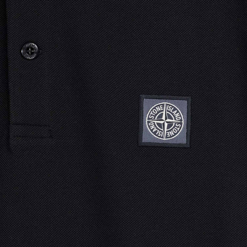 Stone Island 220002R S/S POLO SHIRT, Black