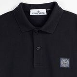 Stone Island 220002R S/S POLO SHIRT, Black
