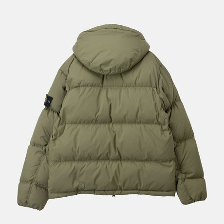 Stone Island 4100013 TEAR-RESISTANT DOWN JACKET, Military Green