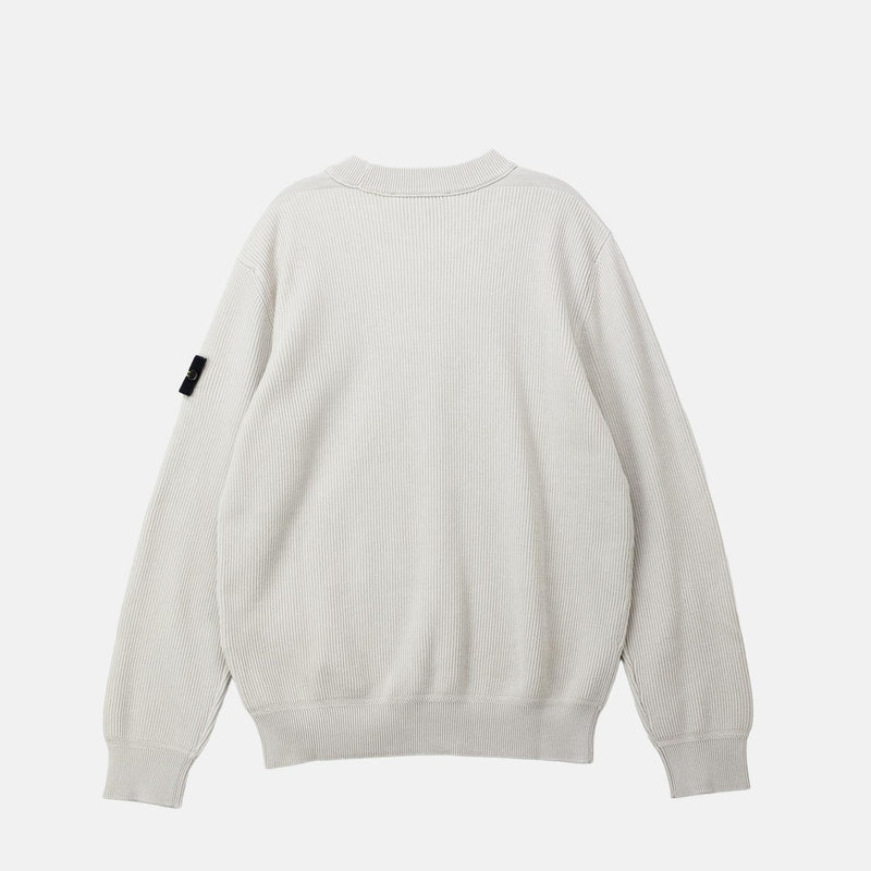 Stone Island 5100154 REGULAR-FIT CREWNECK JUMPER, Sand