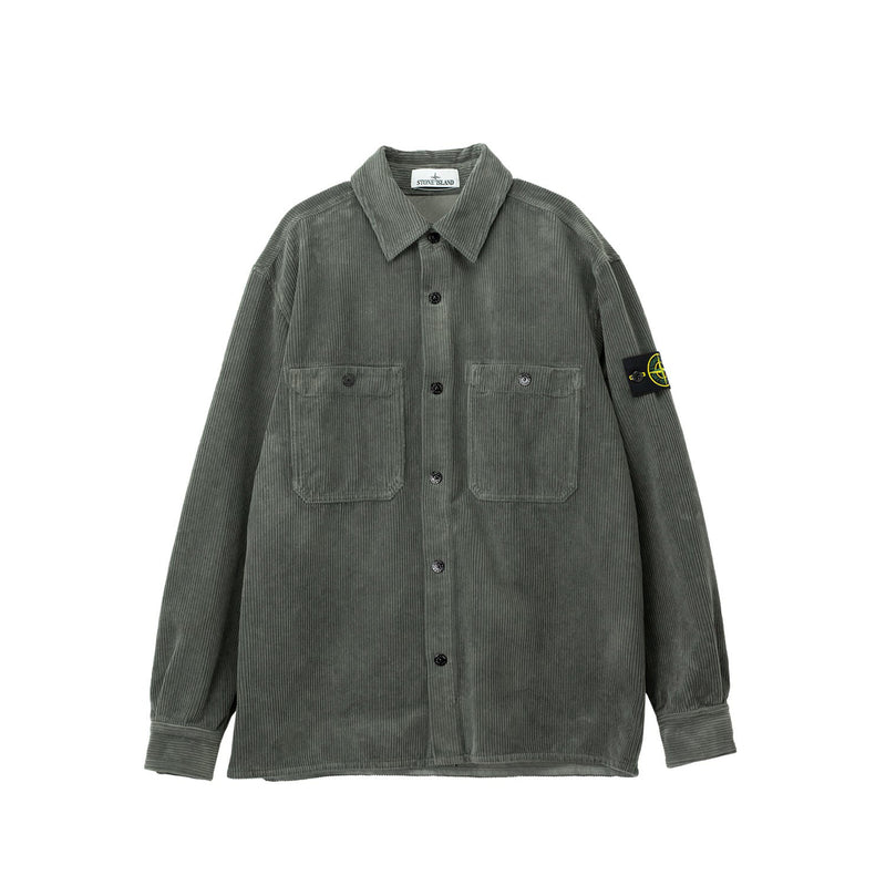 Stone Island 1200012 SHIRT, Cement
