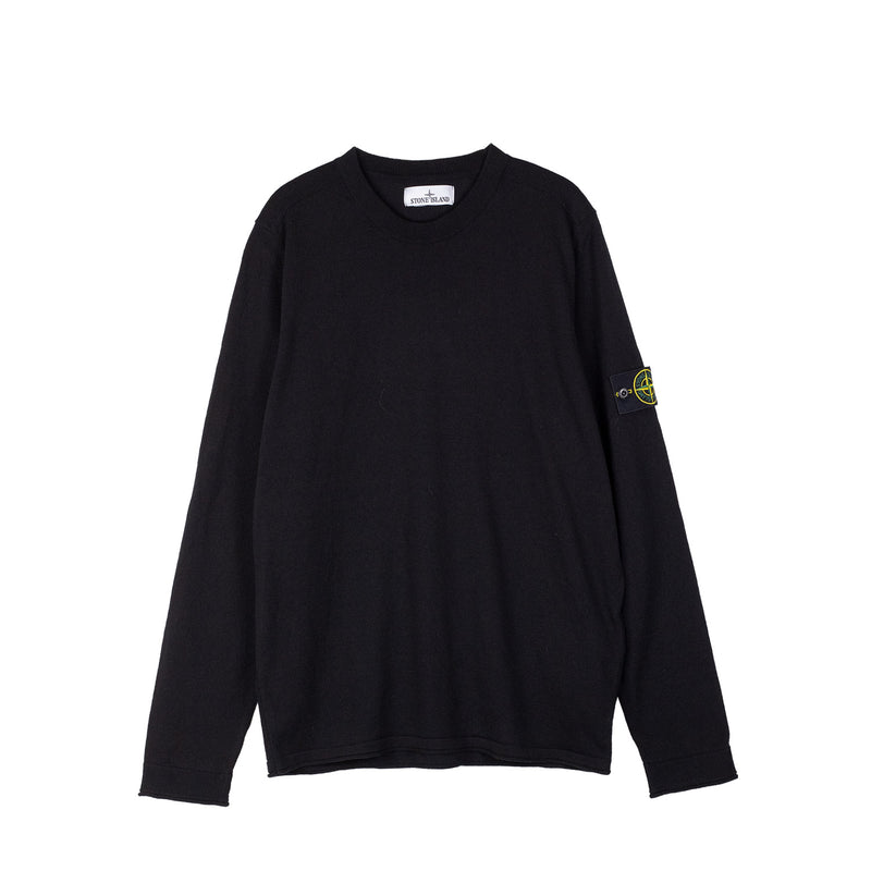Stone Island 5100062 KNITTED CREW NECK, Black