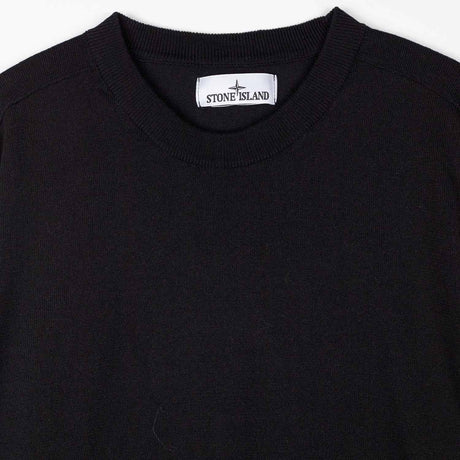 Stone Island 5100062 KNITTED CREW NECK, Black