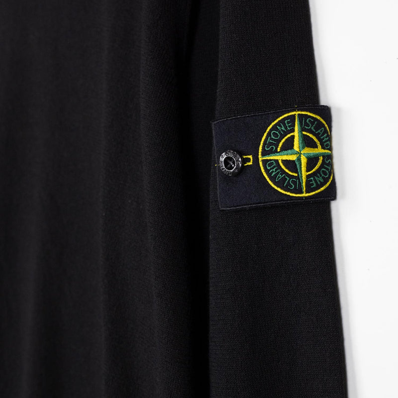 Stone Island 5100062 KNITTED CREW NECK, Black
