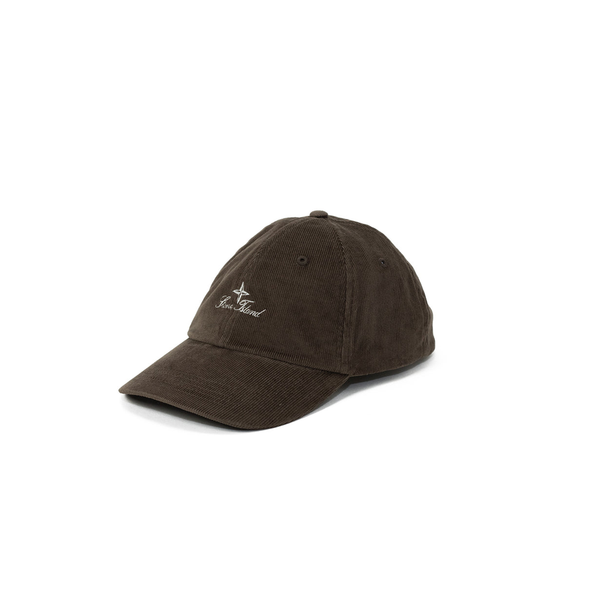 Brown cap with a logo on a white background