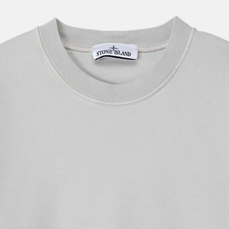 Stone Island 6100060 SWEATSHIRT, Pearl Grey