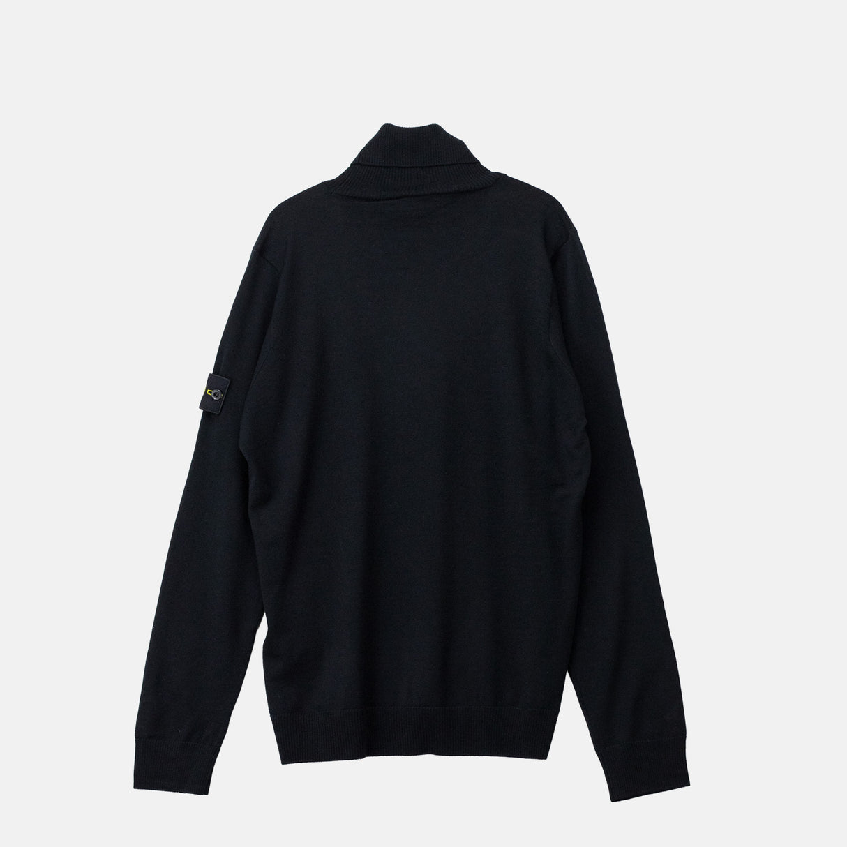 Stone Island 5100025 TURTLENECK JUMPER, Black
