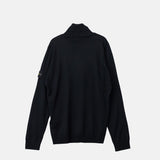 Stone Island 5100025 TURTLENECK JUMPER, Black
