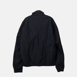 Stone Island Q100009 STAND COLLAR JACKET, Black