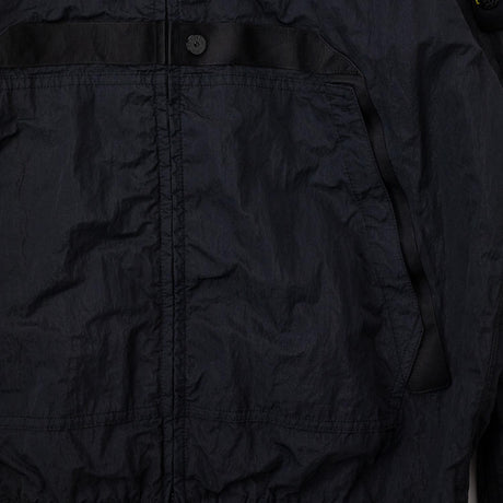 Stone Island Q100009 STAND COLLAR JACKET, Black