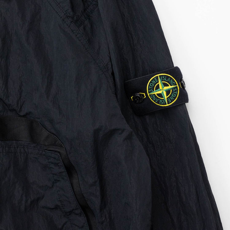 Stone Island Q100009 STAND COLLAR JACKET, Black