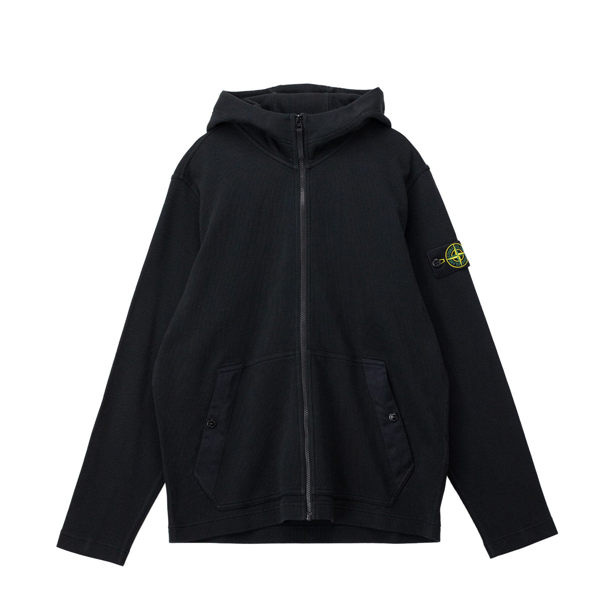 Black hoodie on a white background