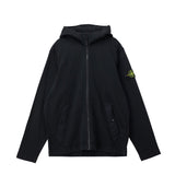Black hoodie on a white background