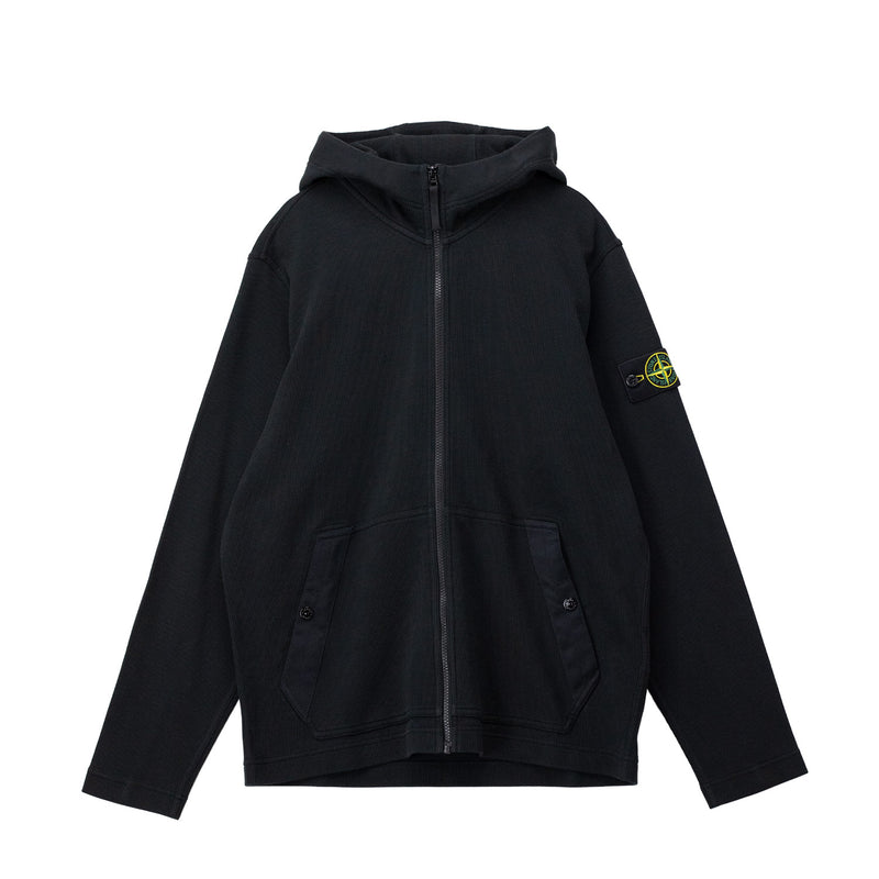 Black hoodie on a white background