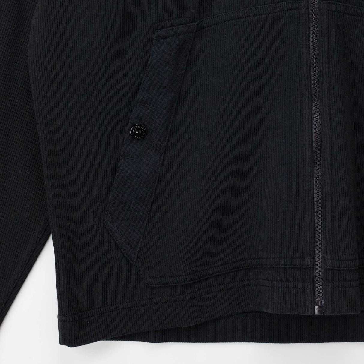 Stone Island 6100020 HOODED SWEATSHIRT, Black