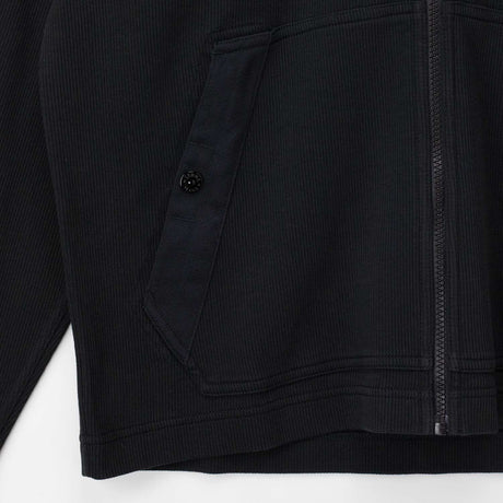 Stone Island 6100020 HOODED SWEATSHIRT, Black
