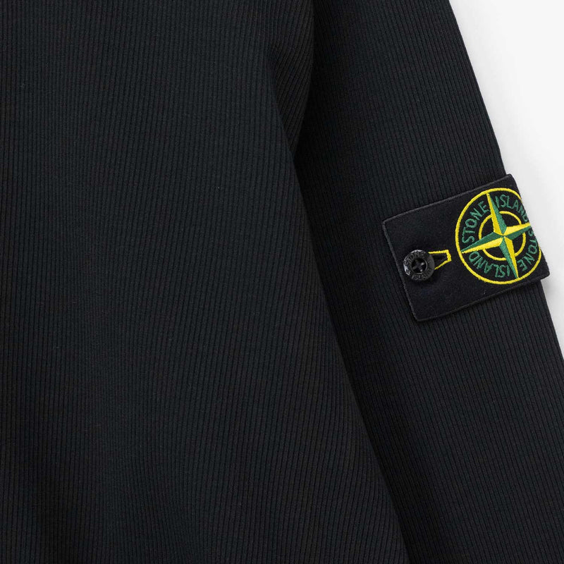 Stone Island 6100020 HOODED SWEATSHIRT, Black