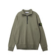 Green sweatshirt on a white background